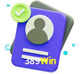 Tornar-se um membro do 389Win é muito simples