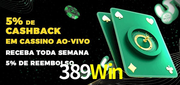 Promoções do cassino ao Vivo 389Win